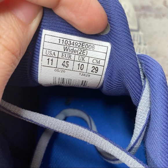 Brooks adrenaline 21 Grey & Navy Blue Athletic shoes 11 wide - Picture 9 of 9